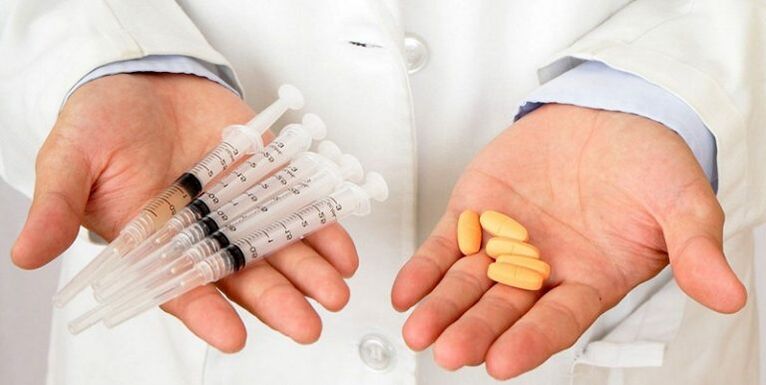 инжекции и таблетки за болки в кръста